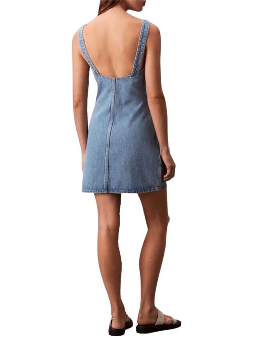 Abito corto in denim Calvin Klein Jeans | LV047C714G0QZ